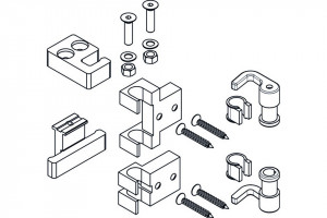 HAWA 24005 Folding Concepta 25 lock cap Terza 3017