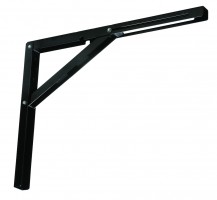 Folding bracket 400mm black