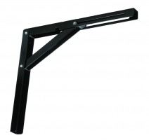 Folding bracket 300mm black