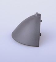 Edge Seal Strip Barier Egger - Outer Corner 90°,  Anthracite