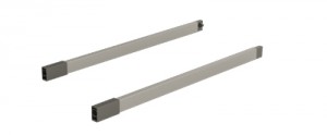 K-HETTICH ArciTech longitudinal railing 270 mm champagne, dowel