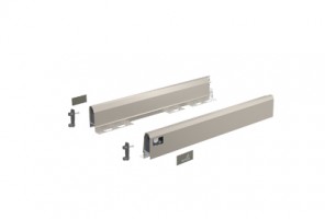 HETTICH 9234472 ArciTech flexi set 78/500 mm champagne L+P