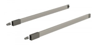 HETTICH 9182509 ArciTech relingy 550 mm šampaň L+P