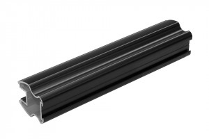 SEVROLL 06370 Gemini grab rail 2.7m black structural