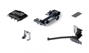 HAWA 31509 Folding Concepta III 20 Push, slide-in set, right