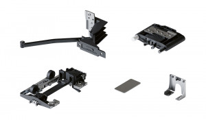 HAWA 31510 Folding Concepta III 25 Push, slide-in set, left