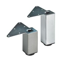 HETTICH 9206868 furniture leg Kaleo SQN 46x46x150 mm chrome