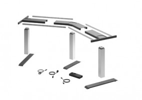 HETTICH 9193258 LegaDrive corner set 135° white