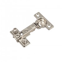 StrongHinges S3 hinge full overlay slide-on with plate and euro screws