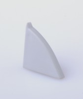 Edge Seal Strip Barier Egger - End-cap left,  Dark Grey