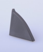 Edge Seal Strip Barier Egger - End-cap left,  Anthracite