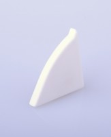 Edge Seal Strip Barier Egger - End-cap right,  White