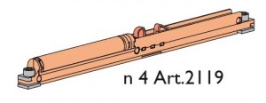 TERNO Star 22 art. 2119 shock absorber for 80 kg