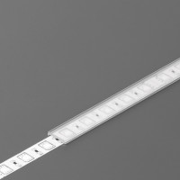 StrongLumio cover strip C2 for Slim8/Smart10 profile clip-on, transparent 3000mm