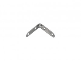 STRONG Angled bracket 50x50mm white zinc