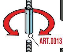 SISCO reinforcement nut 88040 art. 0013