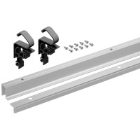 HETTICH 9339500 WingLine L new profiles w. bottom guide, 1200mm, silver anodised