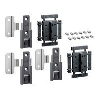 HETTICH 9339491 WingLine L new centre hinge set, standard 3 pcs, anthracit
