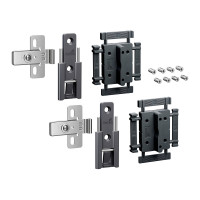 HETTICH 9339494 WingLine L new centre hinge set, adjustable 2 pcs, anthracit