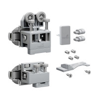 HETTICH 9339382  WingLine L new max 12kg, grey,left,w.self close feat.,w.bot.gui