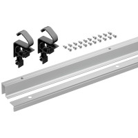 HETTICH 9339503 WingLine L new bottom guide, 2400 mm, silver anodised