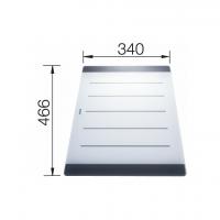 BLANCO 225124 Accessories chopping board Axia II tempered glass 466x340