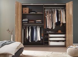 K-HETTICH WingLine L,light door,without bottom guide,2 hinges S,right,grey