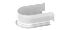 HETTICH 9204283 metal waste cover under the sink/basin white