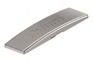 BLUM 70.1503.BP arm cover cap with embossed logo nickel plated