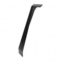 MILADESIGN beveled designer table leg ET N42080 ( RAL 9005 )