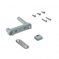 HETTICH 9282900 WINGLINE L ARETATION FOR PUSH TO MOVE MAGNET. STANDARD GRAY