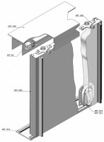 SISCO 1202-1243 set fitting with bearing