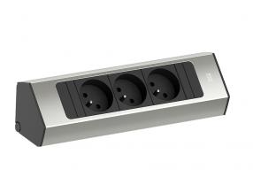 BACHMANN 932.001 Casia 2 , 3x230V, stainless steel look
