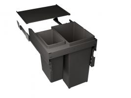 GOLLINUCCI Sorter 580 EVO Compact Line 450mm 1x29l+1x10l, anthracite
