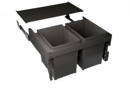 GOLLINUCCI Sorter 580 EVO Compact Line 600mm 2x17l, anthracite