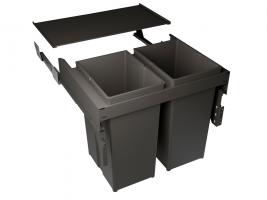 GOLLINUCCI Sorter 580 EVO Compact Line 600mm 2x29l, anthracite