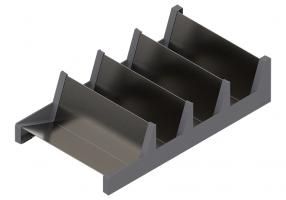 BLUM ZC7G0P0I AMBIA-LINE spice holder, 1 piece 200mm