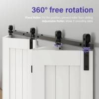 K-StrongLine Barnio fold -sliding folding int. doors, 4 panels, incl. top track