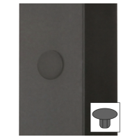 HETTICH 9352287 FurnSpin Cadro krytka pro závitový kolík m5 bílá