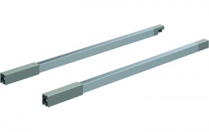 HETTICH 9194531 Atira longitudinal railing 470 R silver