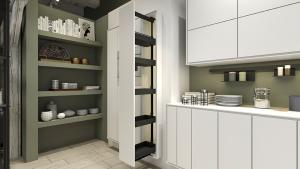 KES-rod 1208mm, diameter 50mm, chrome + cap