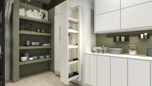 KES-rod 1208mm, diameter 50mm, chrome + cap