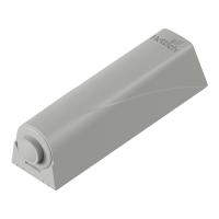 HETTICH 9375931 pístek PTO s čočkou, krátký, extra silný, s adaptérem, šedá