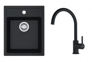 FRANKE Set T121Č SID 610-40 black + FC 6018.901