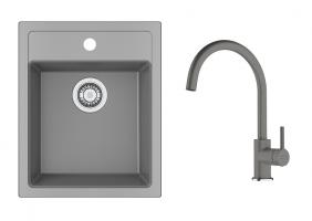 FRANKE Set T121Š SID 610-40 gray + FC 6018.084