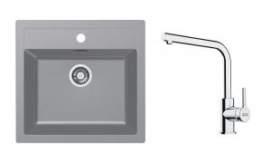 FRANKE Set T114Š SID 610 gray + FS 3230.031