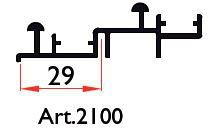 TERNO Star 22 top profile 2100 / G 6m