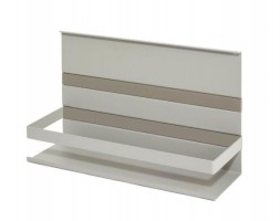 KES 008918.9843 Linero MosaiQ shelf with rail grey