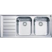 FRANKE Sink NEX 621/7L 1160 x 510mm stainless steel drain left