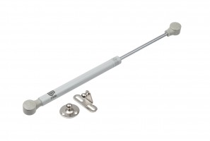 STRONG gas-filled positioning strut, 245mm/120N grey